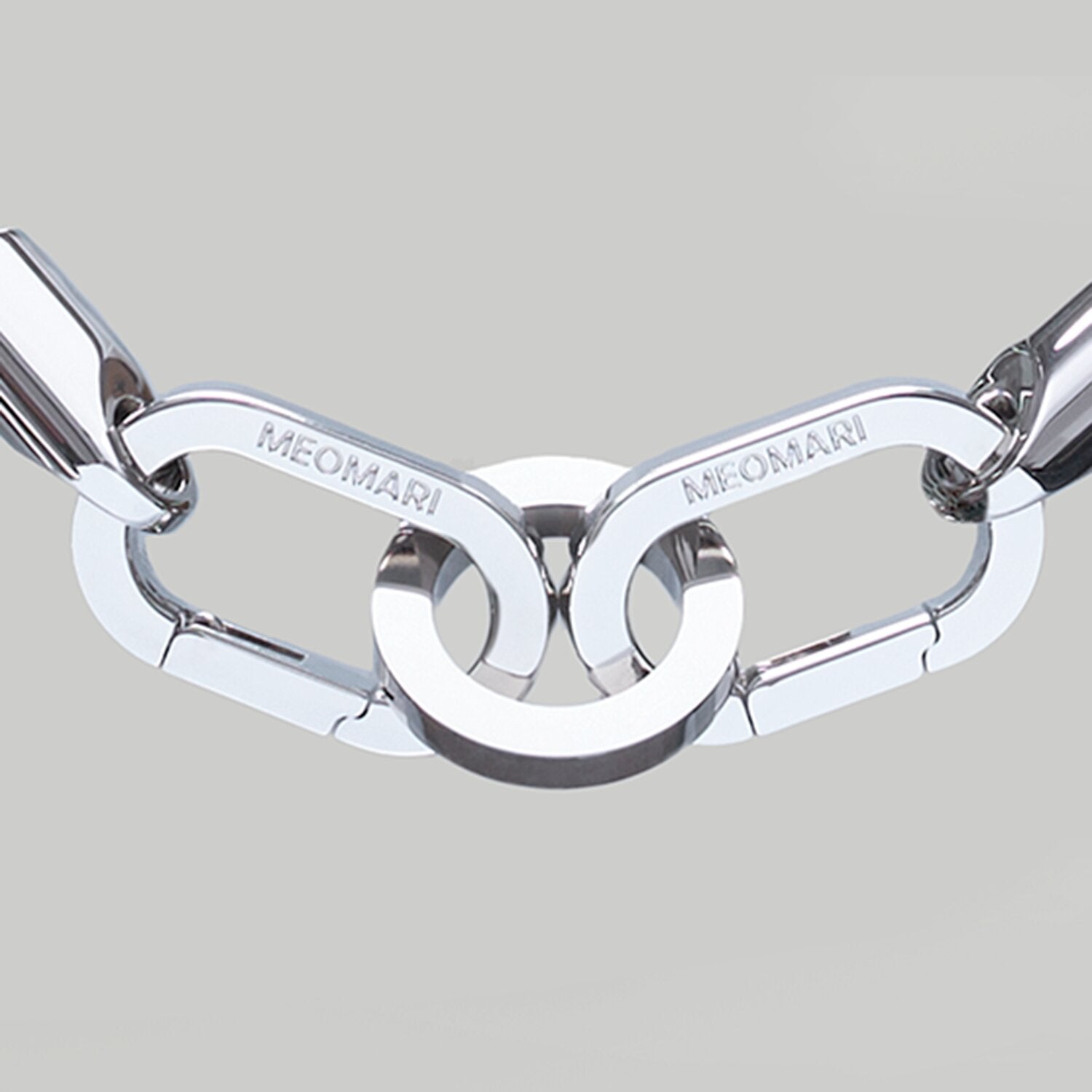 Collar para perros de lujo en paladio trenzado
