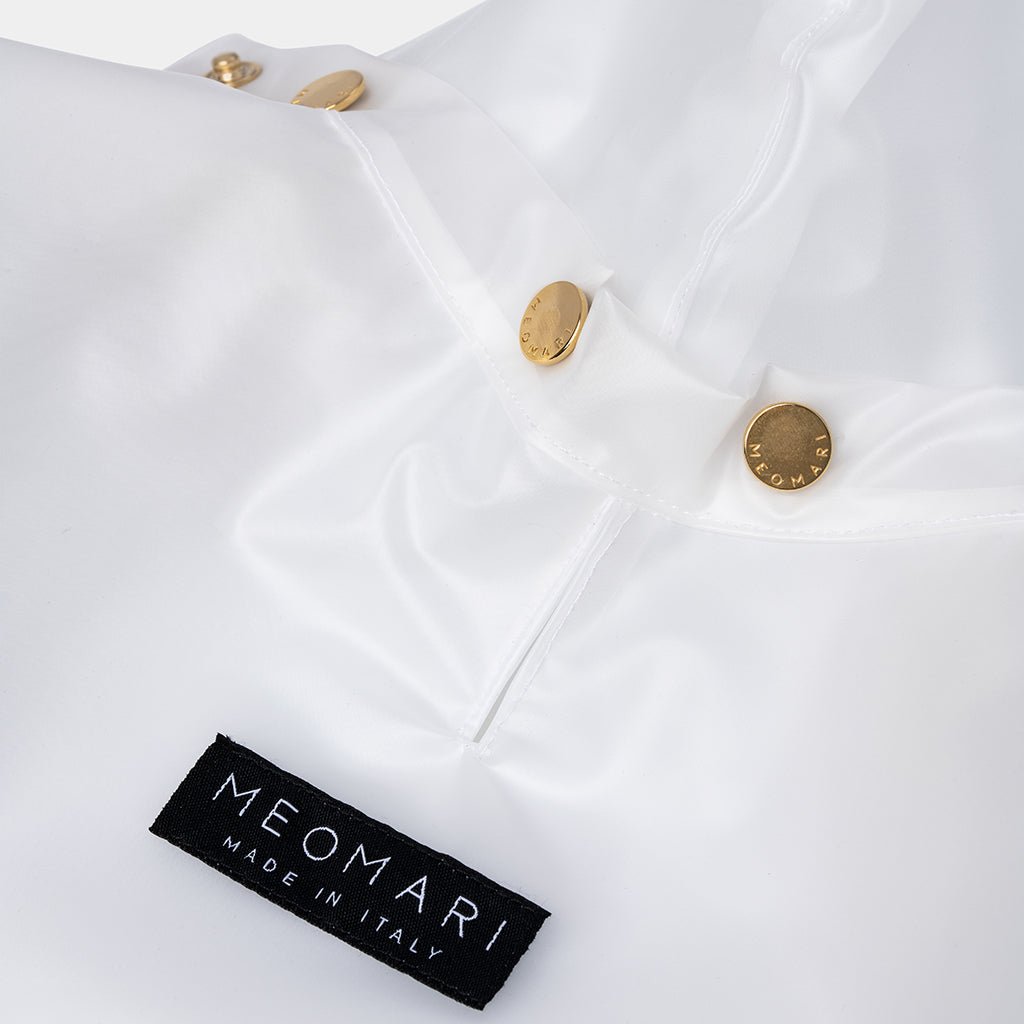 Meomari Perini Dog raincoat white - Meomari