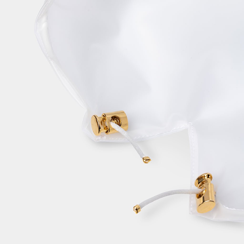 Meomari Perini Dog raincoat white - Meomari